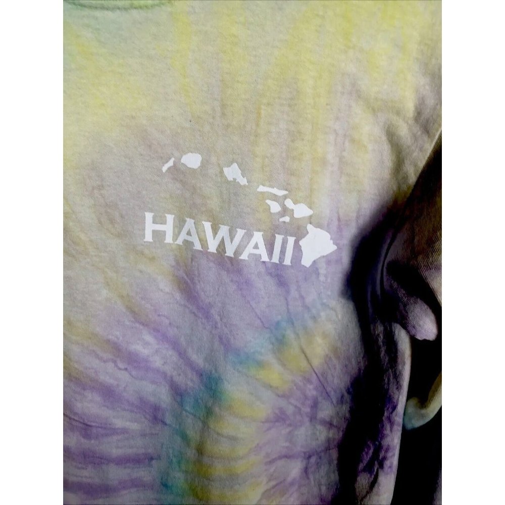 Tie Dye Pastel Colors Hawaiian T-Shirt Unisex Adult Size Small Color Tone Tag - Picture 3 of 11